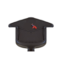 Graduation Cap cake pop shape