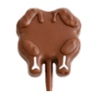 Turkey cake pop shape